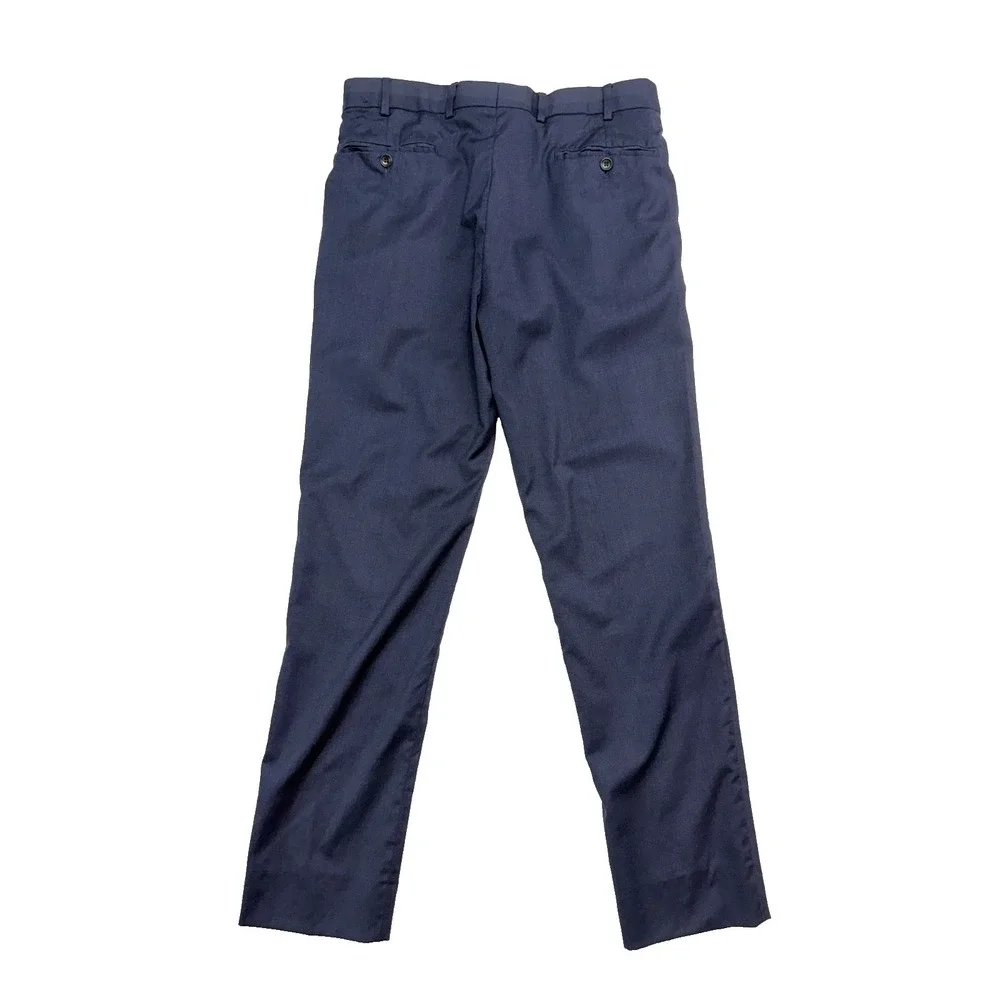 Brooks Brothers‎ 34x32 Navy Brooksflex Milano Dress Pants Trousers Stretch Wool